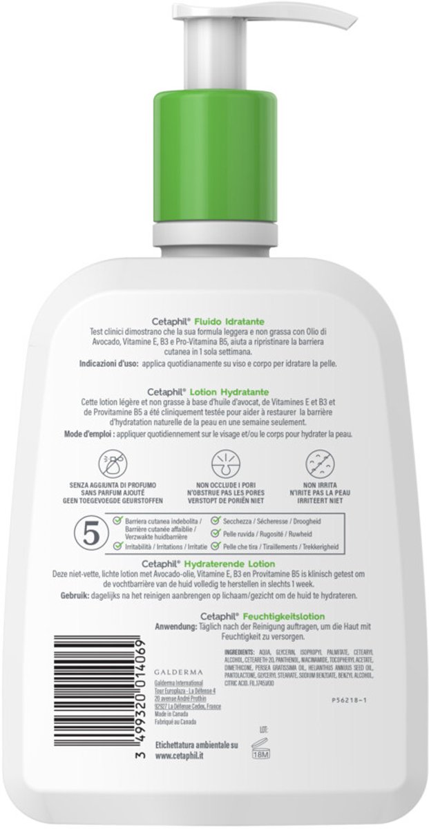 12x Cetaphil Hydraterende Lotion 470 ml