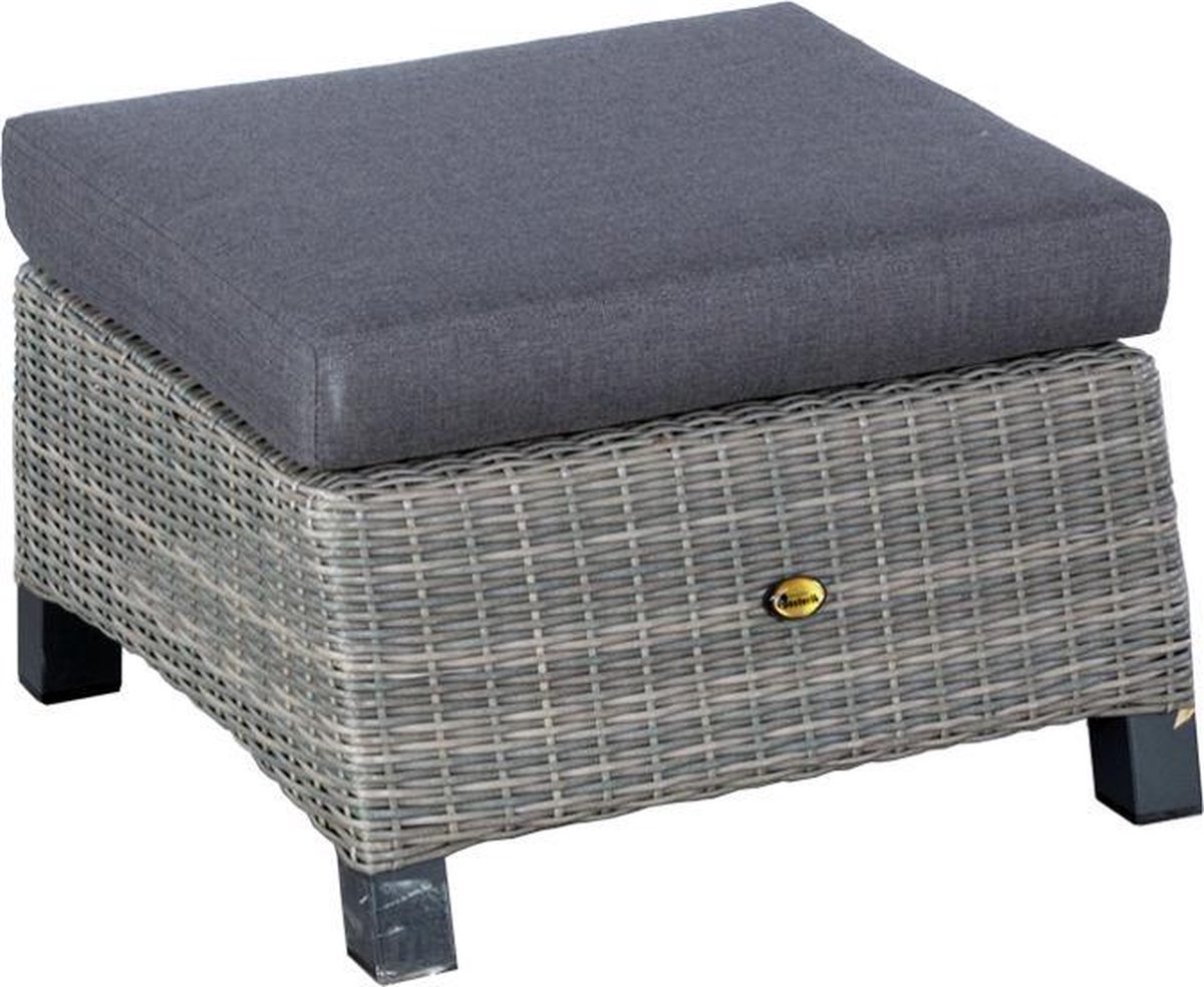 Hocker New Haven Chocolate Taupe - Oosterik home