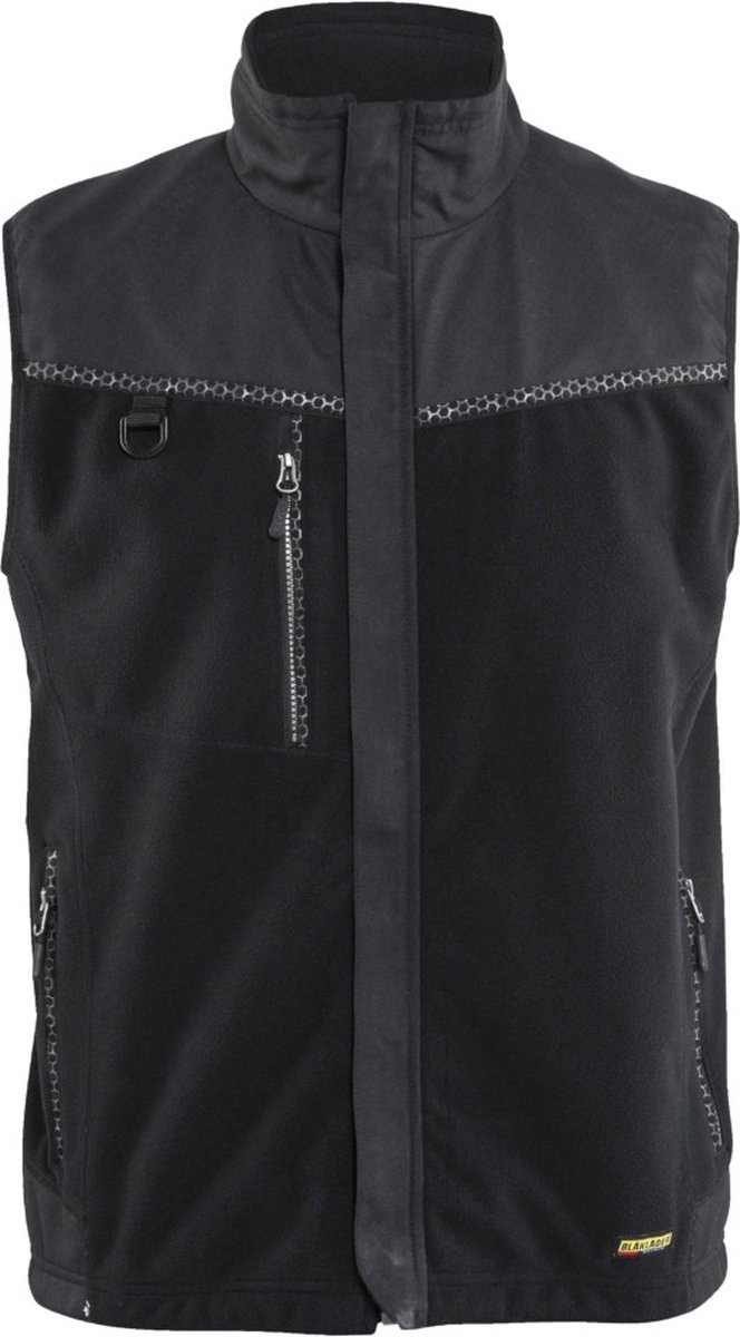 Blåkläder Winddicht fleecevest 38552524 | Zwart | Maat S - 7330509485446