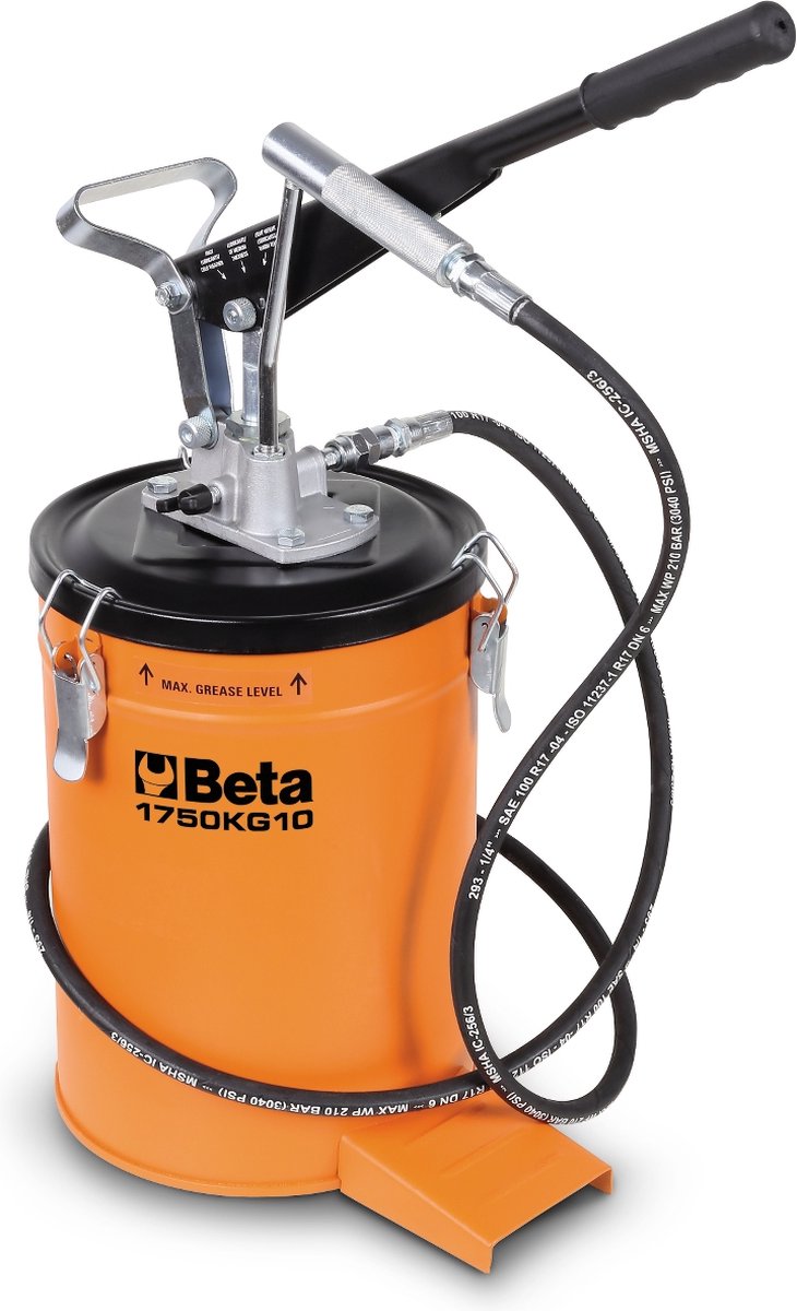 Beta Vetafgifte pomp met pistool, 10 kg, met hogedruk slang, 2 m 1750KG10 - 017500100