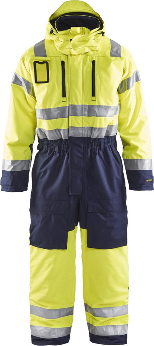 Blåkläder Winteroverall High-Vis 67631977 | High-Vis Geel/Marineblauw | Maat 58 - 7330509253885