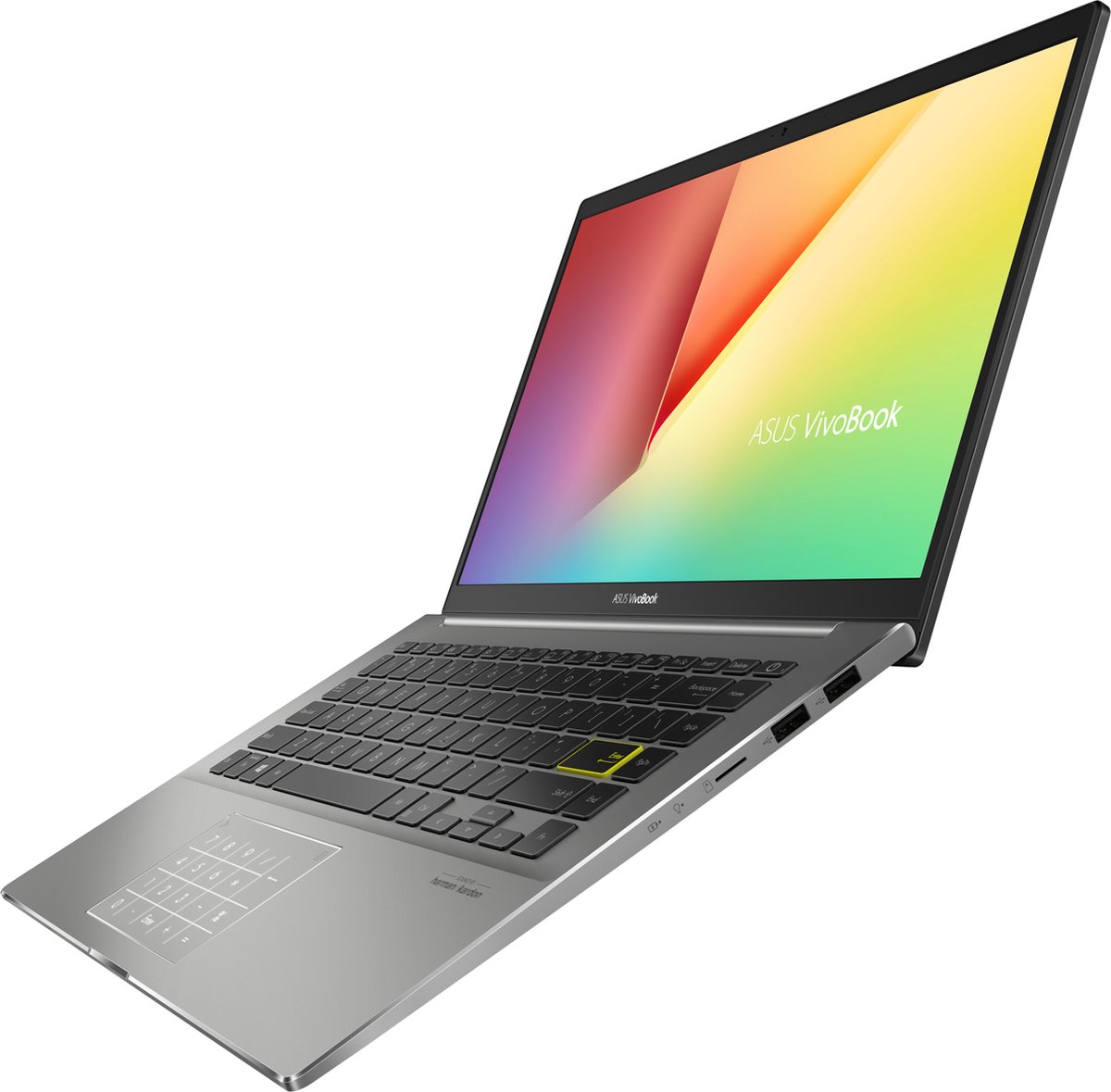 ASUS VivoBook S14 S433EA-AM341T DDR4-SDRAM Notebook 35,6 cm (14") 1920 x 1080 Pixels Intel 11de generatie CoreTM i7 16 GB 1000 GB SSD Wi-Fi 6 (802.11ax) Windows 10 Home Zwart