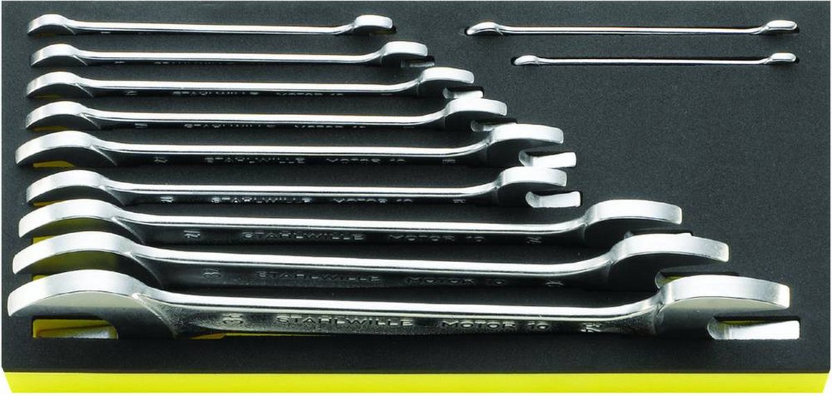 Stahlwille 96830167 TCS10/11,6X7-34X36MM Dubbele steeksleutelset Sleutelbreedte (metrisch) 6 - 36 mm