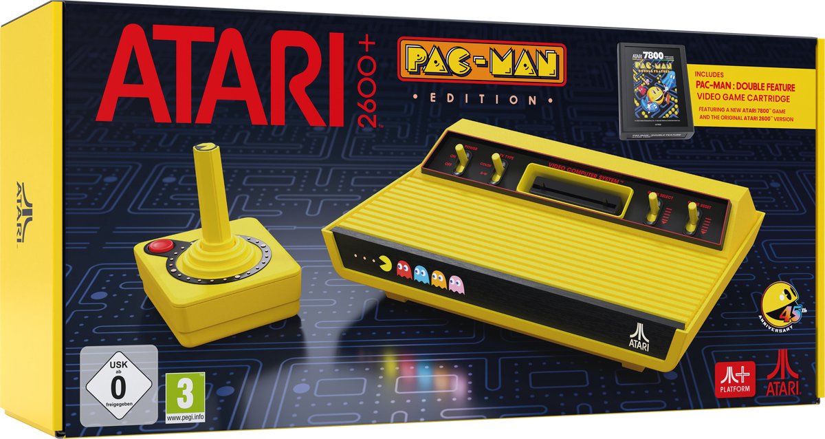 Atari 2600+ PAC-MAN Edition Console