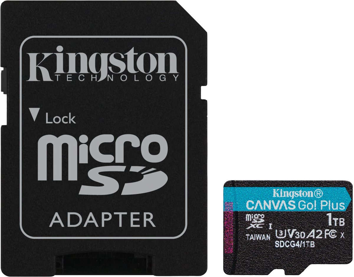 Canvas Go! Plus microSDXC 1 TB Geheugenkaart