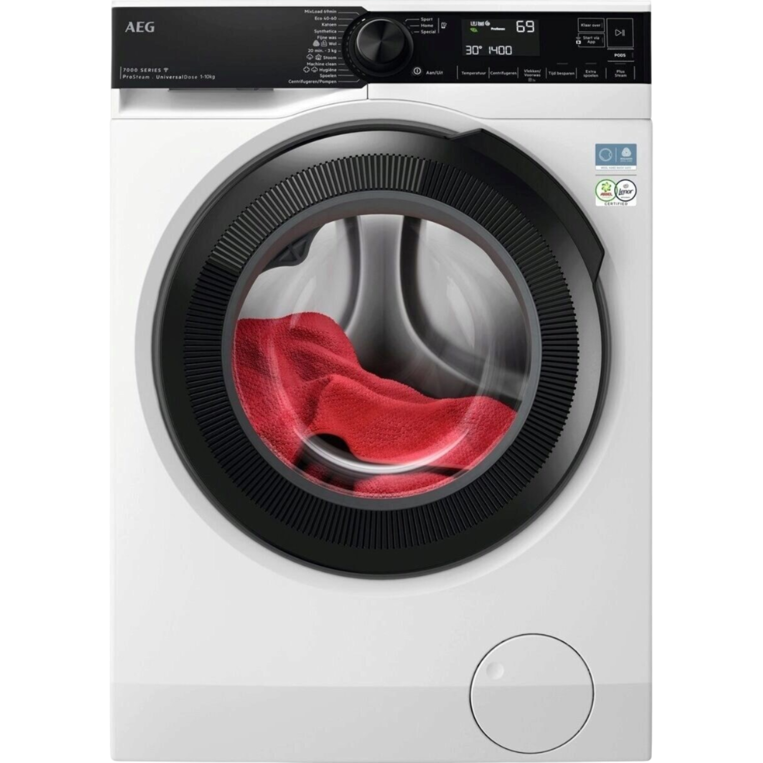 AEG Lr8606ad4 8000 Serie Powercare - Automatisch Doseren Wasmachine (10 Kg 1600 Rpm A)