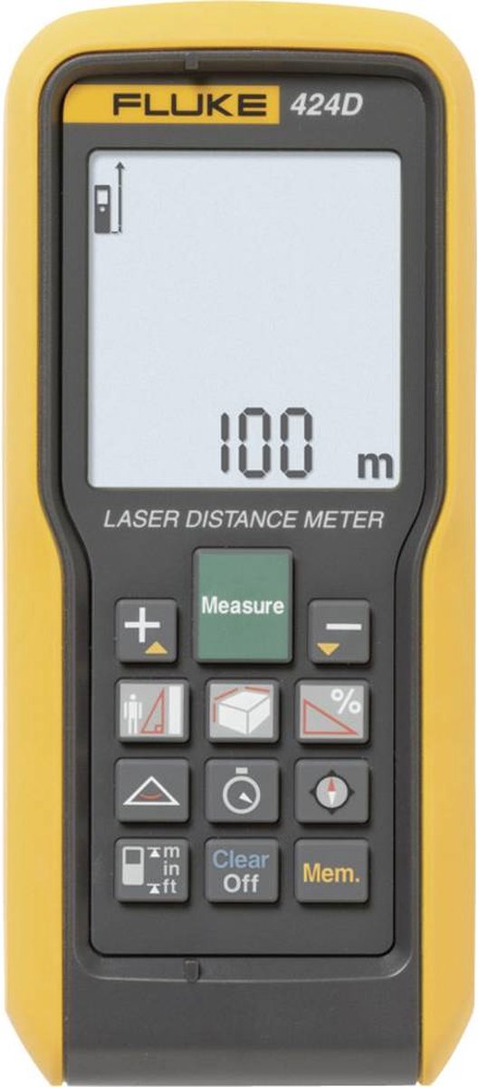Fluke 424D Laserafstandsmeter Statiefadapter 6.3 mm (1/4 inch) 100 m