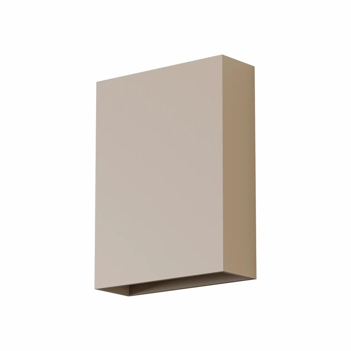 Artdelight Memphis - Wandlamp - 4 X 12 X 16 Cm - 2 X 6W Dimbare LED Incl. - IP65 - Champagne