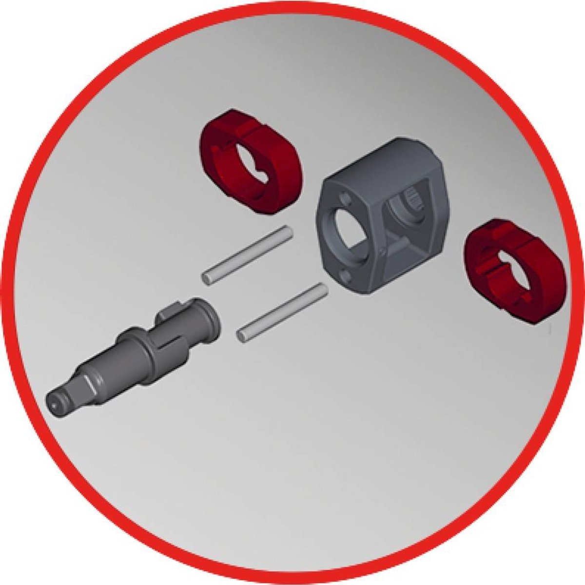 KS Tools 515.3400 515.3400 Pneumatische slagmoersleutel Draaimoment (max.): 860 Nm