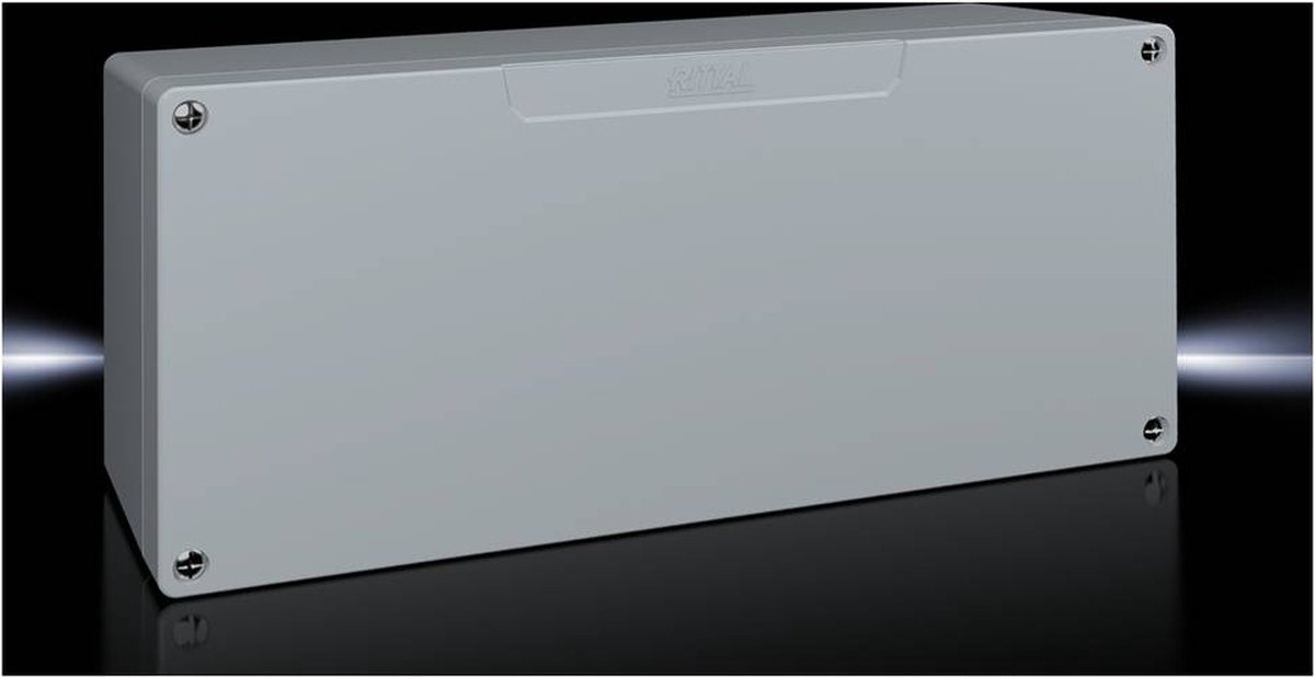 Rittal GA 9114.210 9114.210 Universele behuizing 360 x 90 x 160 Aluminium Grijs (RAL 7001) 1 stuk(s)