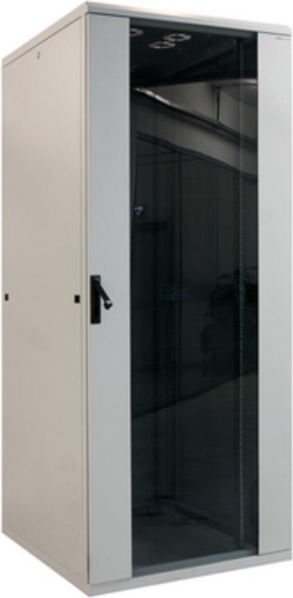 LogiLink D42S61B 19inch-patchkast (b x d) 600 mm x 1000 mm 42 HE Zwart (RAL 9005)