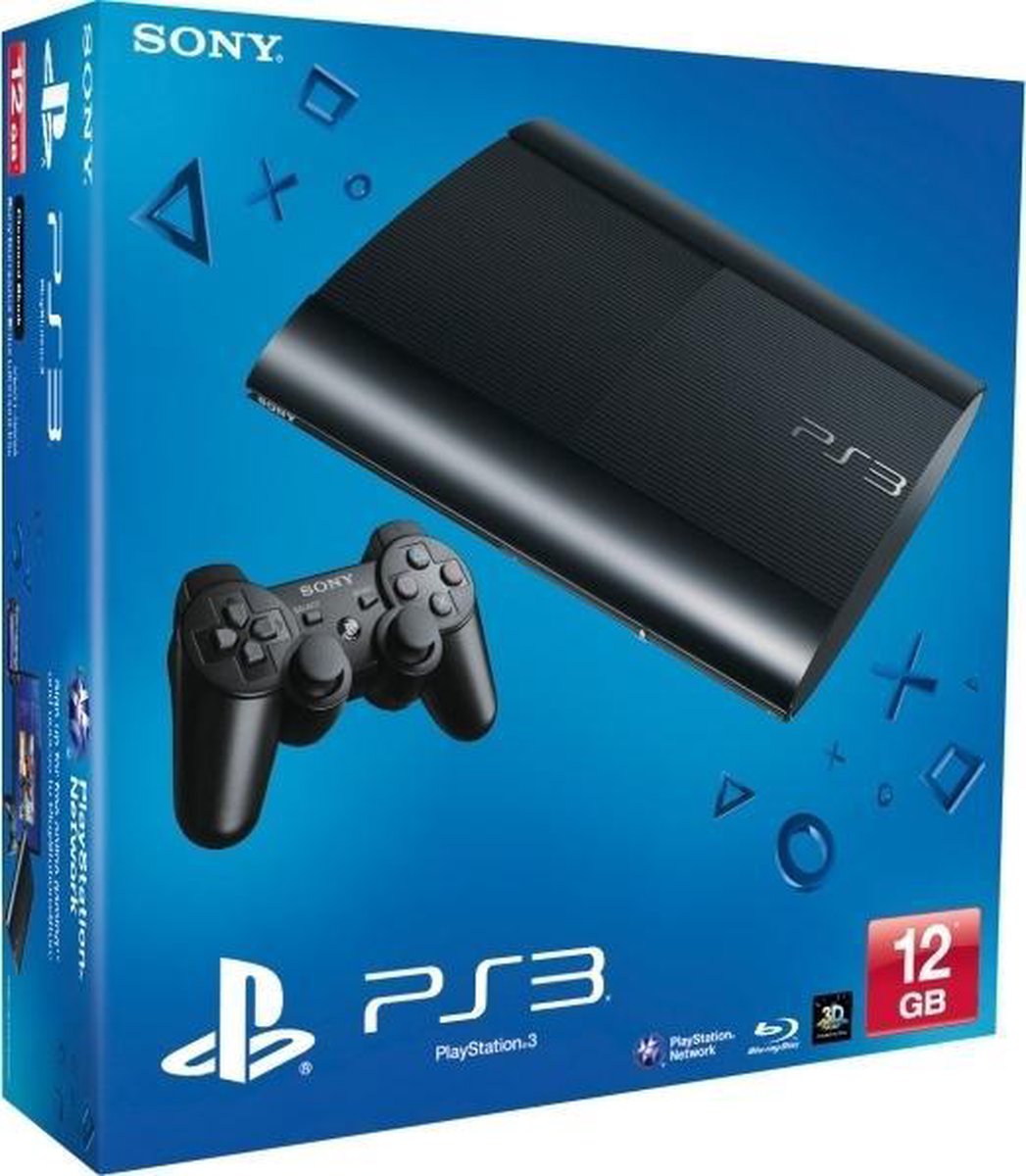 PlayStation 3 (12 GB) Black