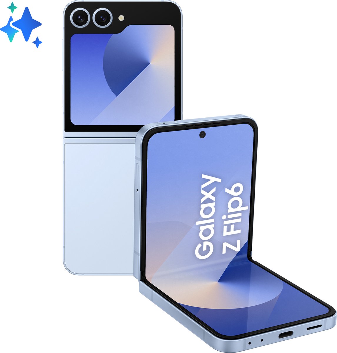 Samsung Galaxy Z Flip6 - Smartphone - 256GB opslag - Blauw