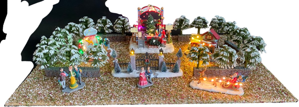 Kerstdorp Met Kerstmarkt - Oosterik home