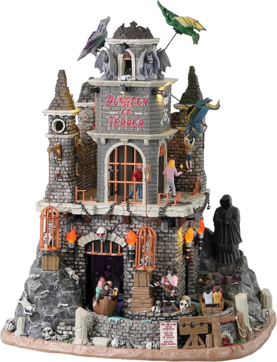 Dungeon Of Terror 27x31x37 cm Halloween - Lemax