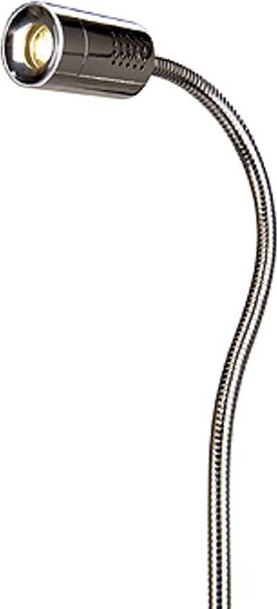 SLV Dio Flex Plate 146682 LED-wandlamp LED vast ingebouwd 1 W LED Chroom