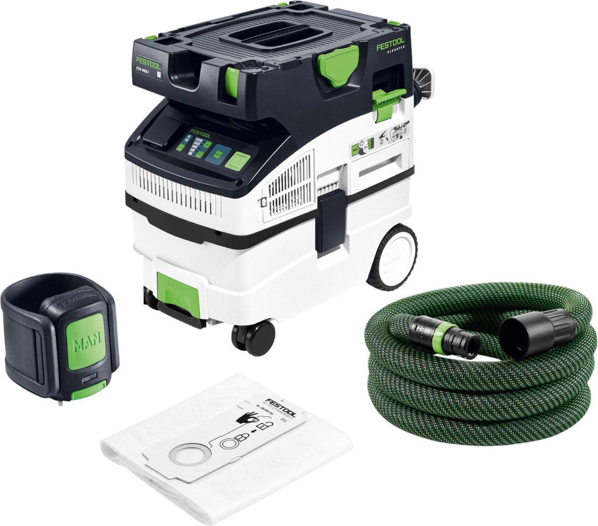 Festool CTM MIDI I CT-F Edition Stofzuiger 1200W - Klasse M - 15L