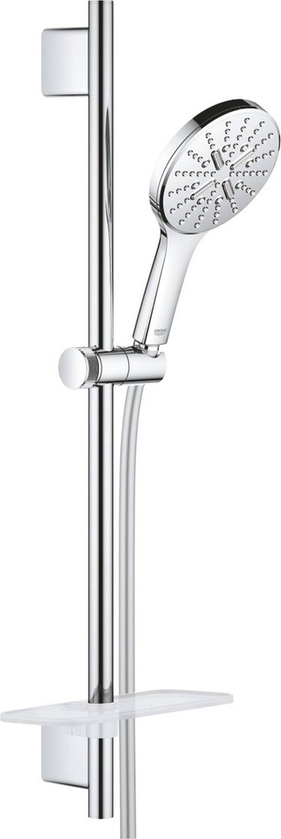 GROHE Rainshower SmartActive 130 - Glijstangset 60 cm - met zeepschaal - chroom