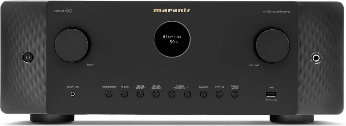 Marantz: Cinema 60 7.2 surround receiver - Zwart