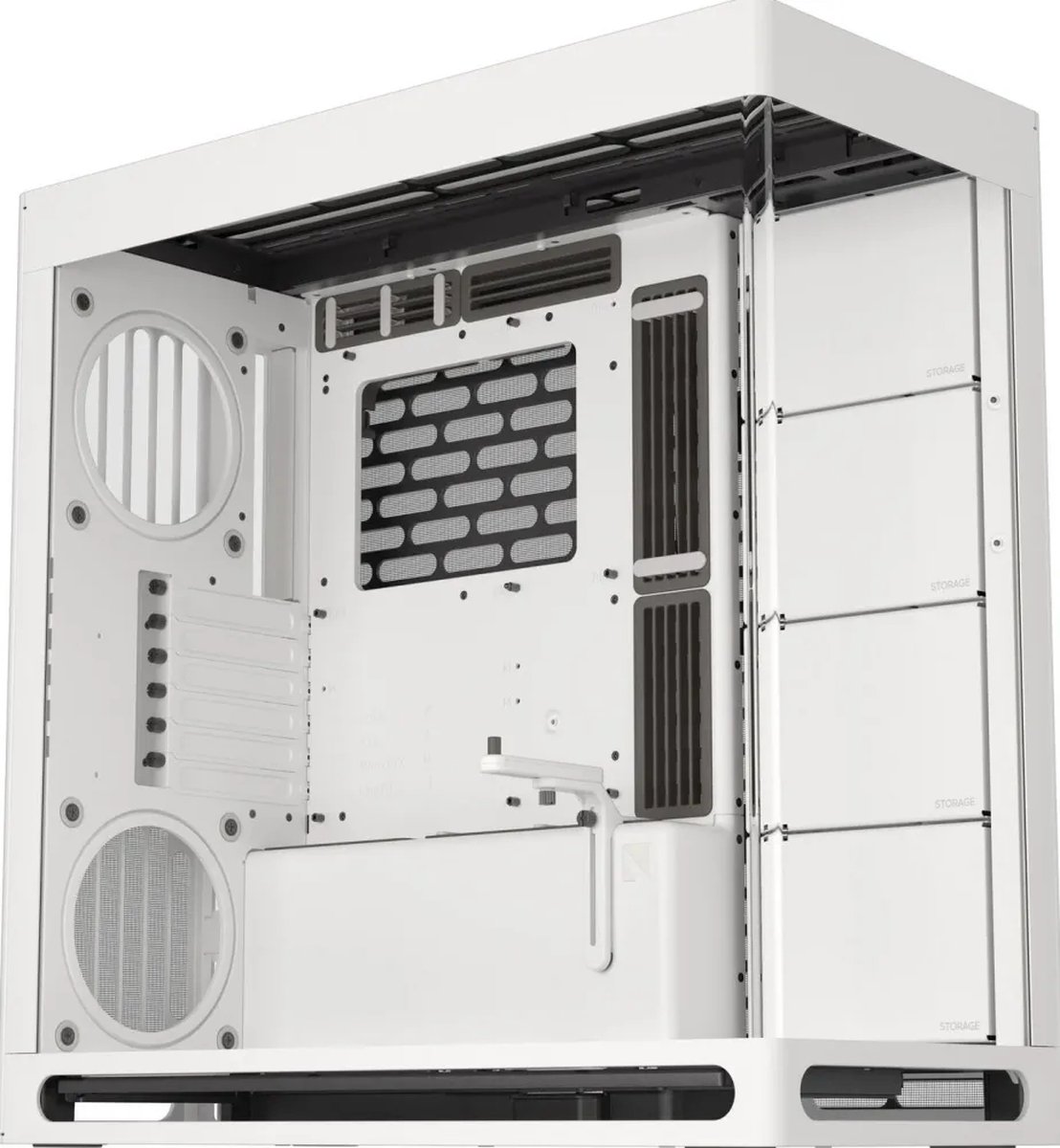 HAVN HVN-CA-HS420-05 Midi-tower Gaming-behuizing, Behuizing, PC-behuizing Wit