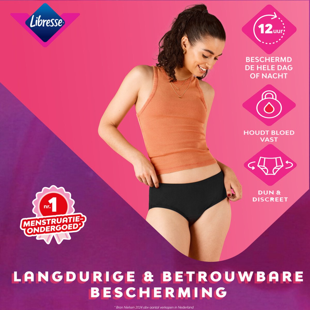 56x Libresse Menstruatie Ondergoed Wasbaar L