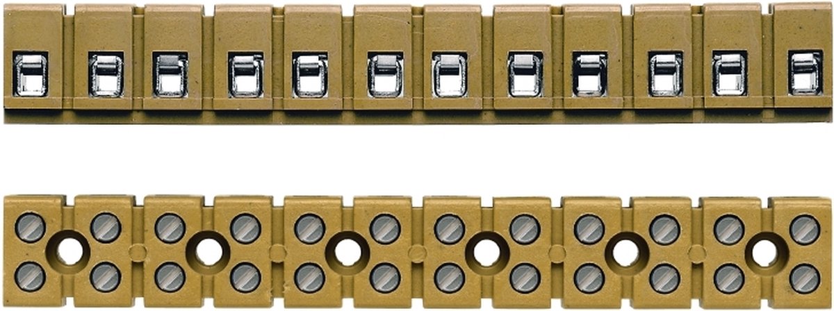 Weidmüller 0243520000 Klemstrook Schroeven Middelgeel 20 stuk(s)