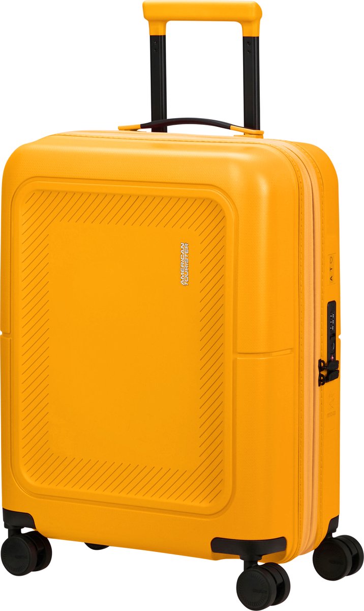 American Tourister Reiskoffer - DashPop spinner 55 cm(4 wielen) handbagage - Uitbreidbaar - 2.5 kg - Golden Yellow - 47 l