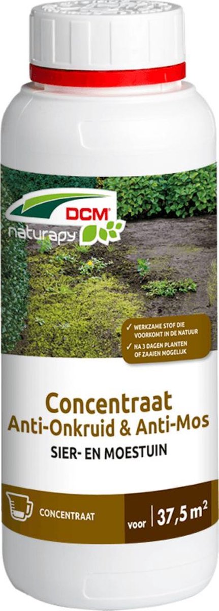 12 stuks! Anti-Onkruid & Anti-Mos Sier- & Moestuin Concentraat 0,5L - Dcm