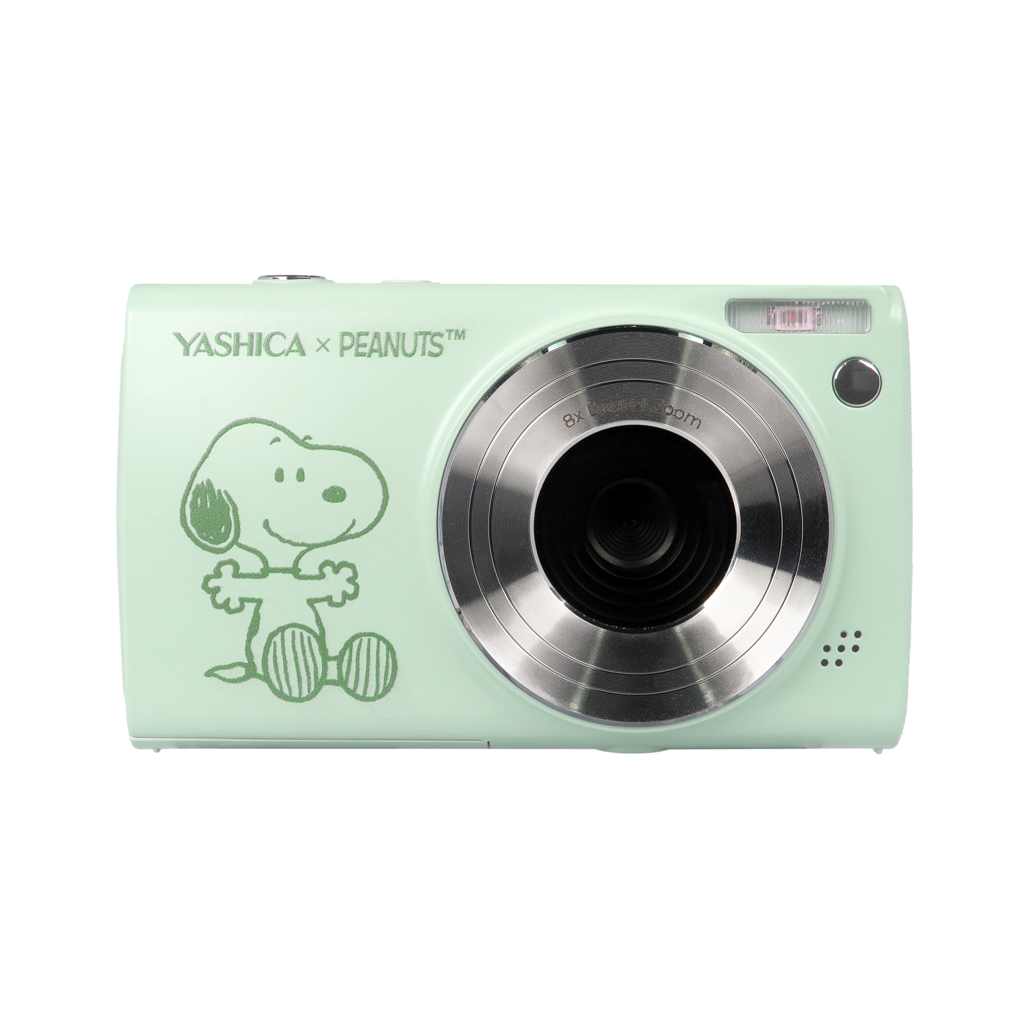 Yashica Dp100 Yashica X Peanuts - Sage Compactcamera Groen