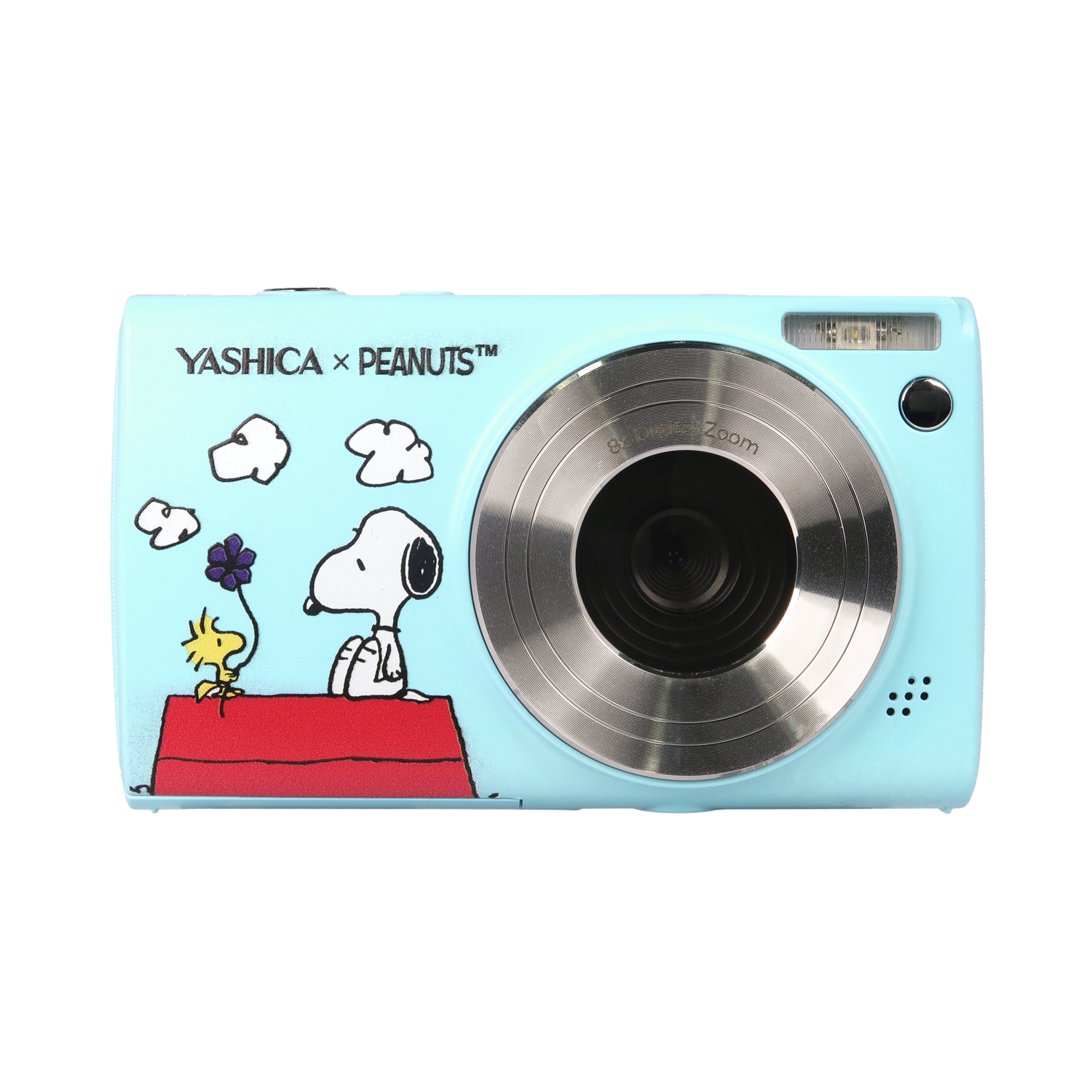Yashica Dp100 Yashica X Peanuts - Sky Blue Compactcamera Lichtblauw