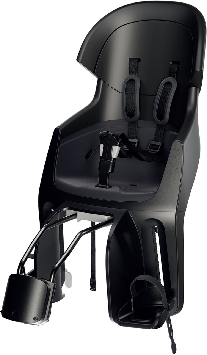 Maxi Exclusive Evolve Urban Black achterzitje inclusief 1 punt frame bevestiging