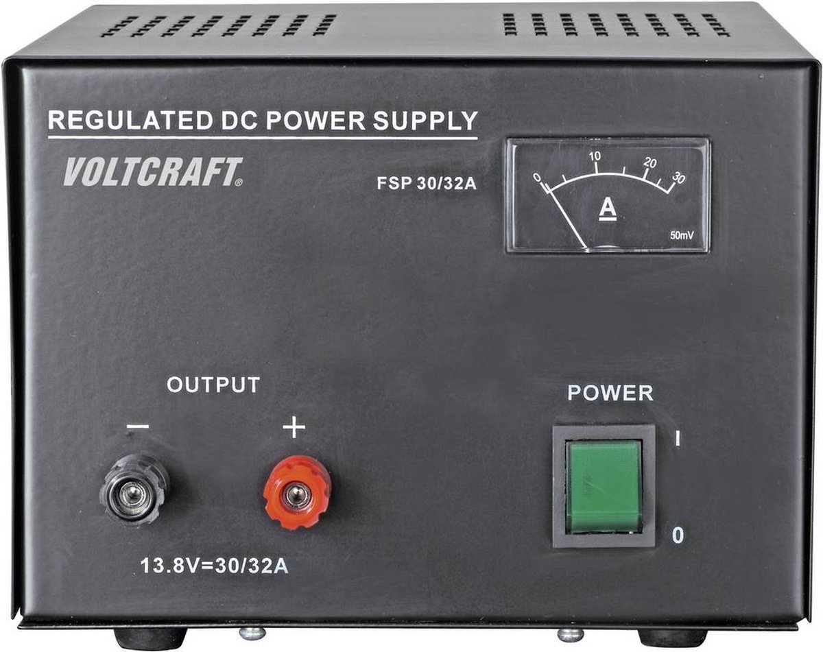 VOLTCRAFT FSP-11320 Labvoeding, vaste spanning 13.8 V/DC 20 A 280 W Aantal uitgangen: 1 x