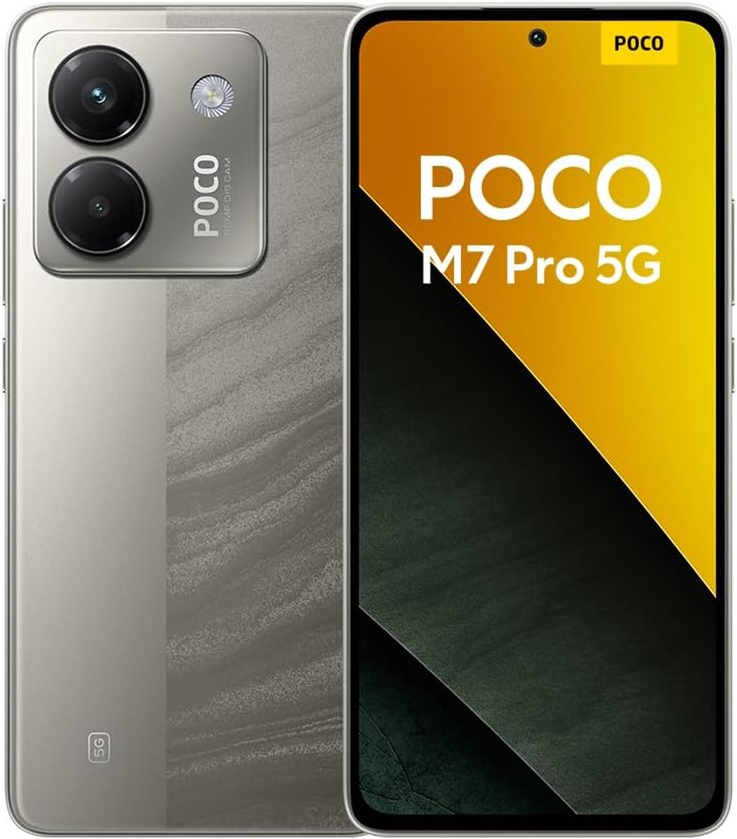 Xiaomi POCO M7 Pro 5G - 12GB RAM 512GB ROM - Zilver