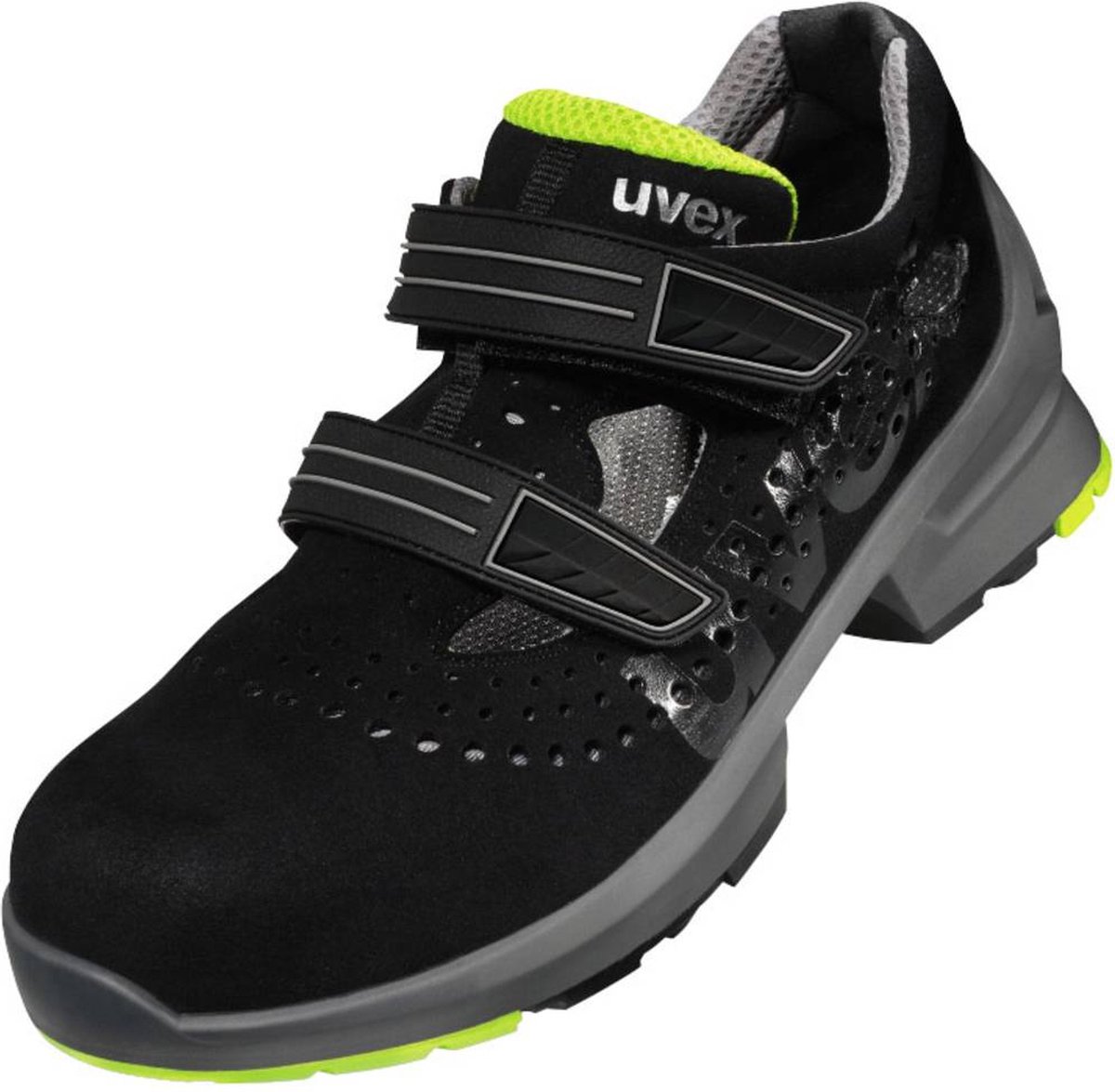 uvex 1 8542842 Veiligheidsandalen S1 Schoenmaat (EU): 42 Zwart 1 paar