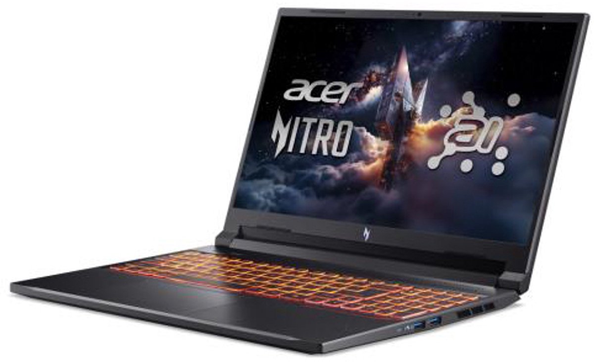 Acer Nitro V 16 AI (ANV16-42-R6HW) - Gaminglaptop - RTX 5060 - 16"WUXGA 180 Hz