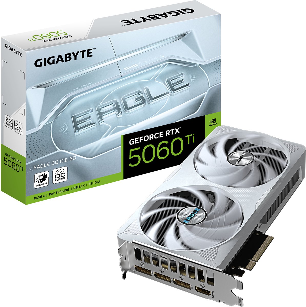Gigabyte GeForce RTX 5060 TI EAGLE OC ICE 8GB