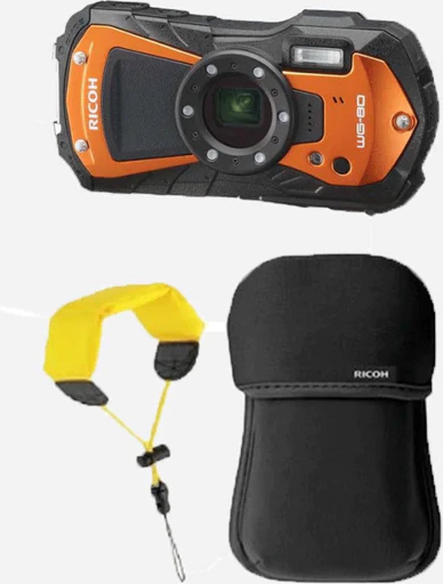 Ricoh WG-80 - Digitale camera - Oranje