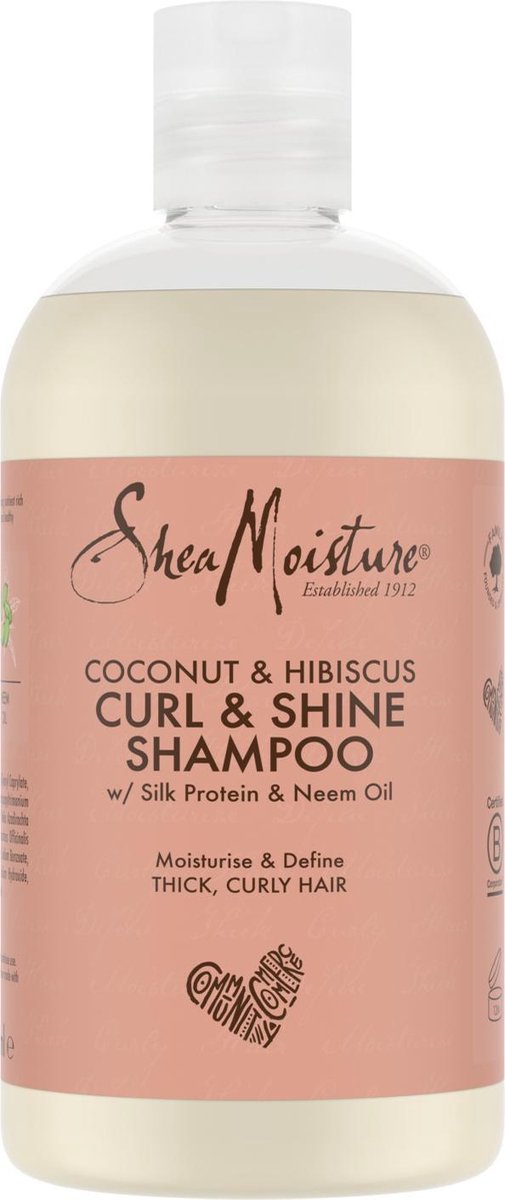 Shea Moisture Coconut & Hibiscus Curl & Shine Shampoo