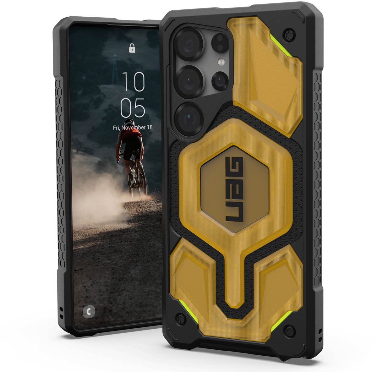 Urban Armor Gear 214461118787 Backcover Samsung Galaxy S25 Ultra Zwart
