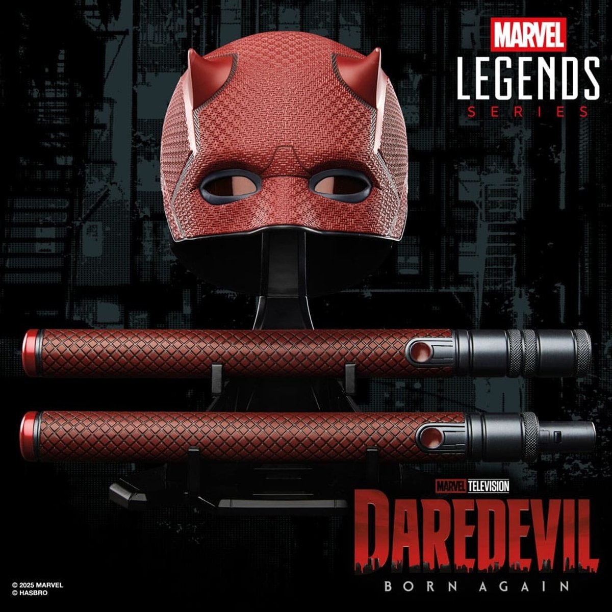 Hasbro Daredevil Mask and Billy Club