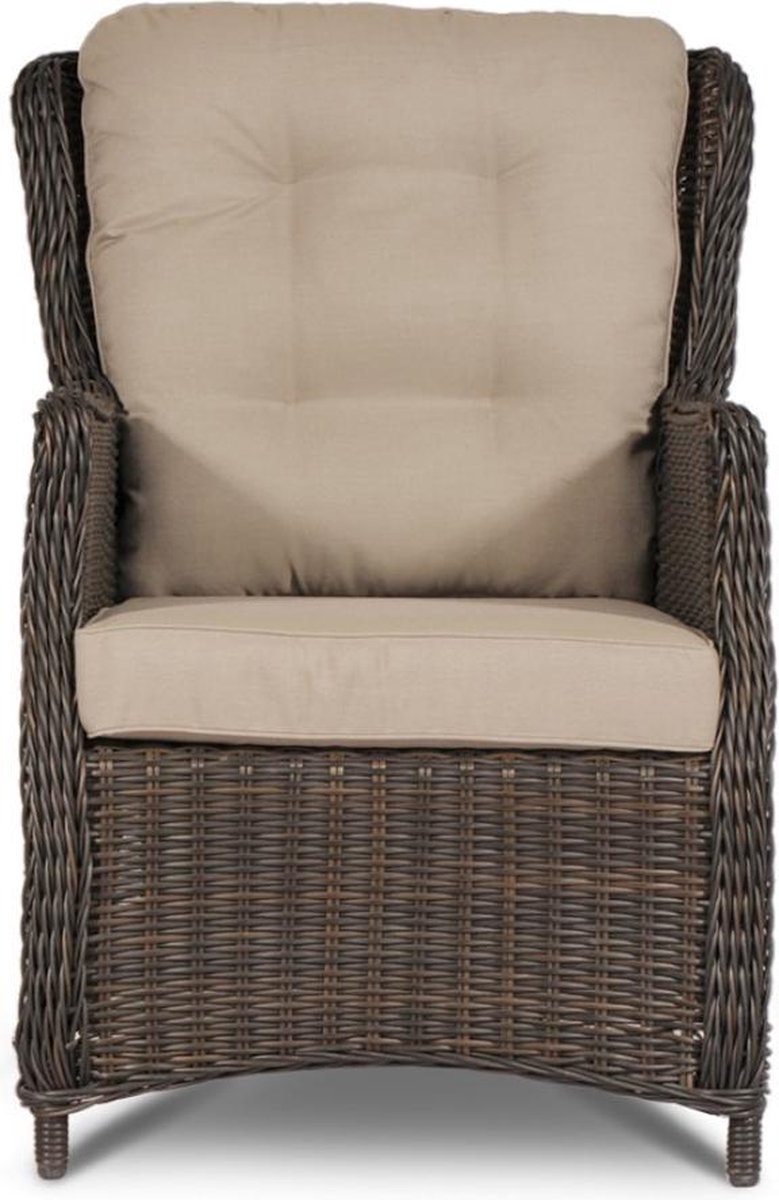 Pianoro Armstoel met Gasveer High Kobo Half Rond Wicker - Own