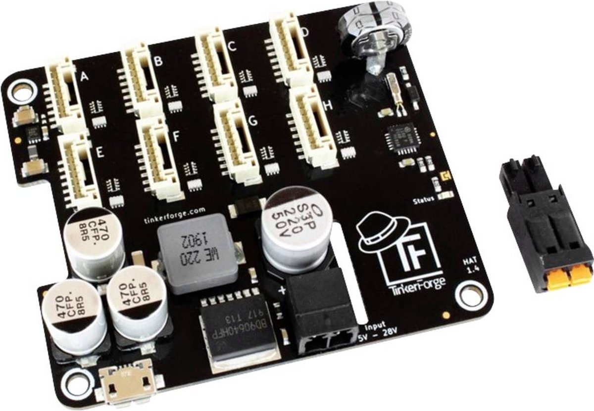 TinkerForge 111 HAT-module Meerdere kleuren Geschikt voor TinkerForge 1 stuk(s)