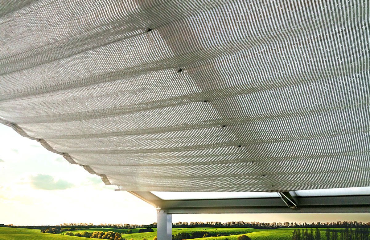 Zonnedoek 300x700 cm parelmoer Prince Line - Outdoor queen