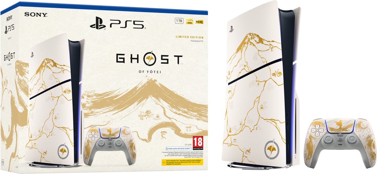 PlayStation 5 Ghost of Yōtei Gold Limited Edition