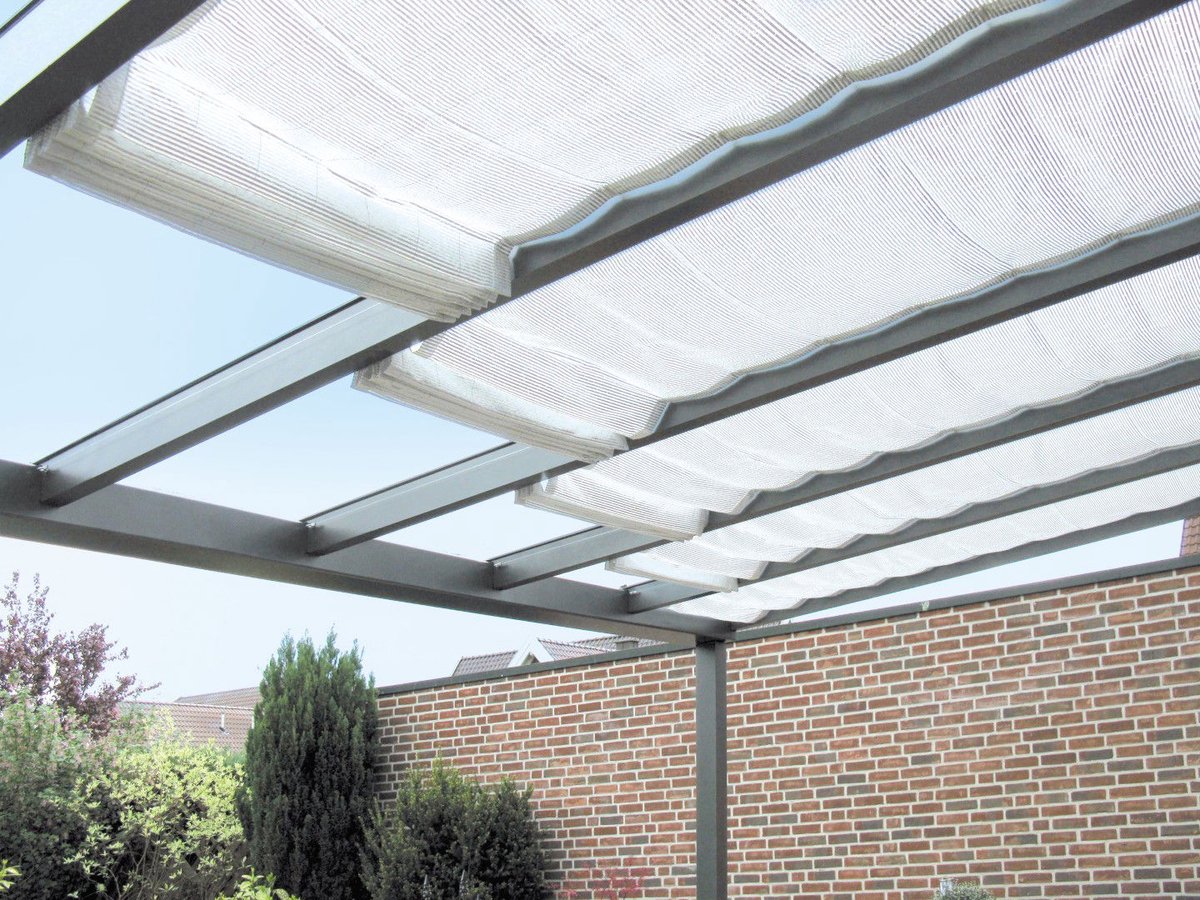 Zonnedoek 200-249 cm parelmoer Queen Line - Outdoor queen