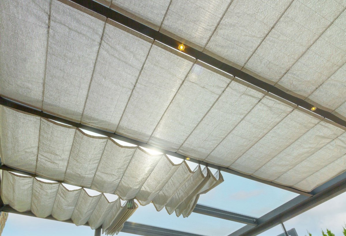 Zonnedoek 450-499 cm goud Queen Line - Outdoor queen