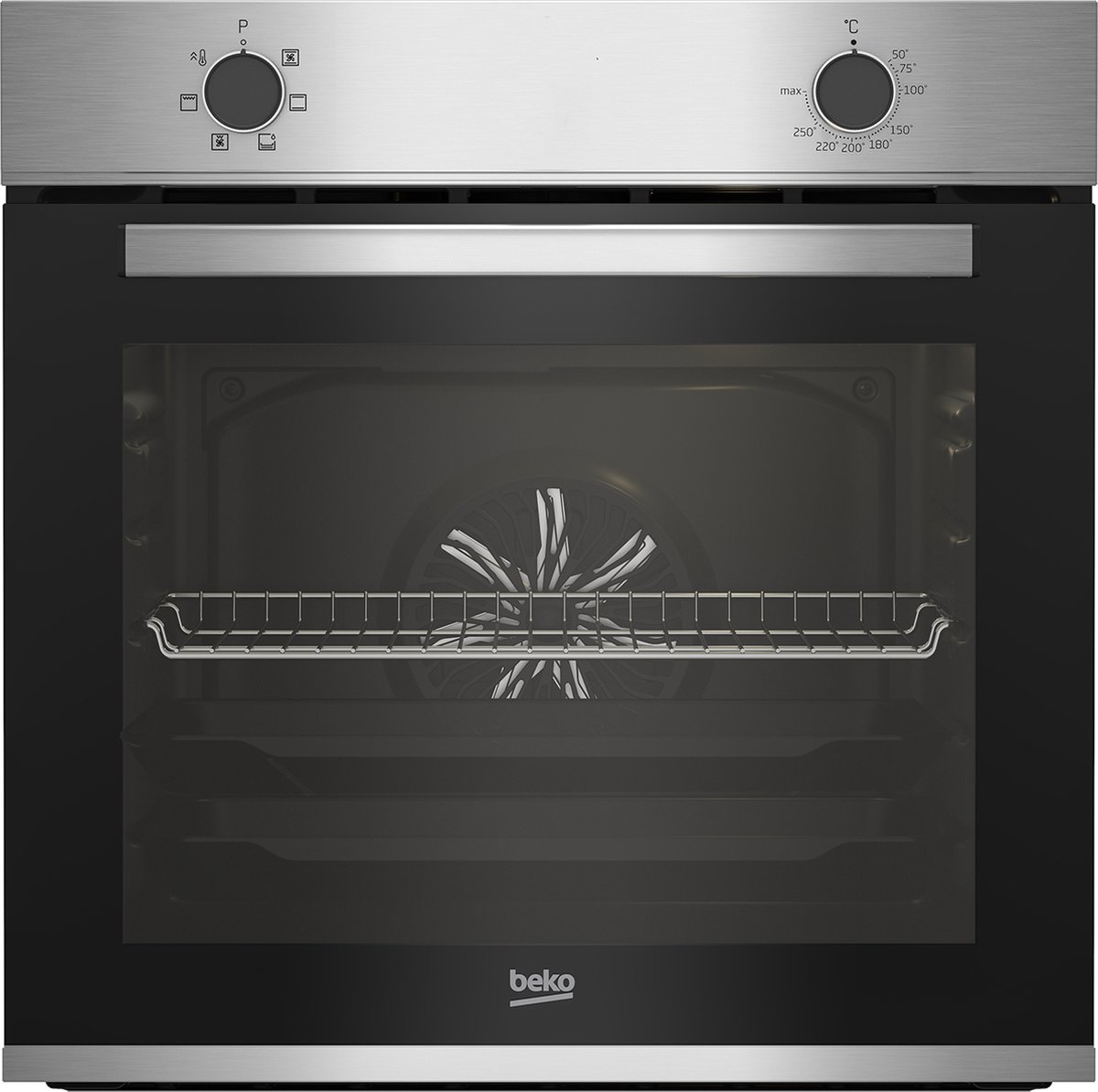 Beko BBIE12000X - Inbouw Oven - 66L - 2400W - Roestvrijstaal