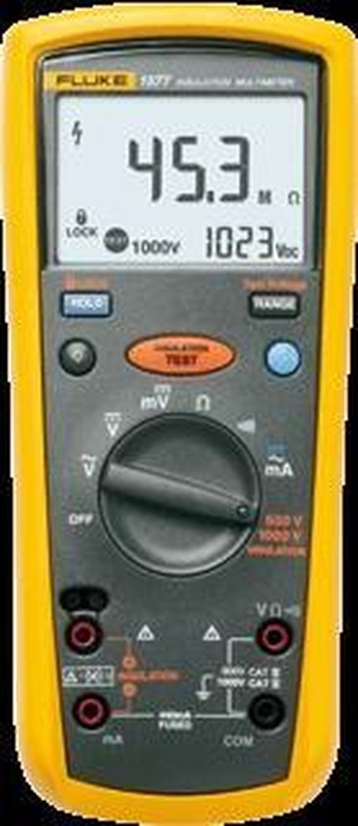Fluke 1577 Isolatiemeter 500 V, 1000 V 600 MΩ