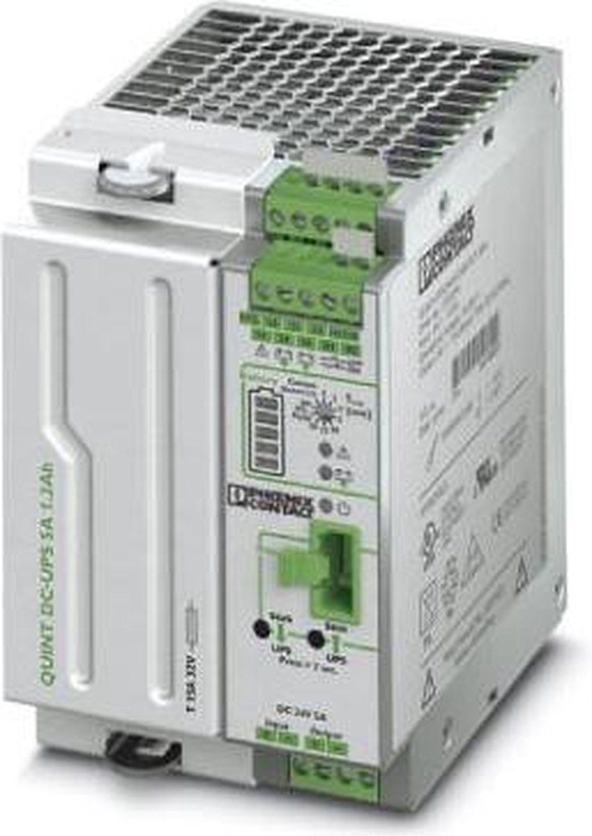 Phoenix Contact QUINT-UPS/ 24DC/ 24DC/ 5/1.3AH DIN-rail UPS