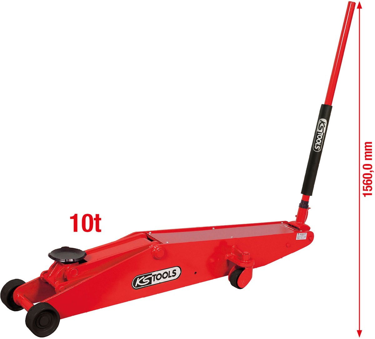 KS Tools 160.0703 1600703 Stalen krik